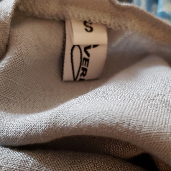 Button Down Drop Waist Tunic Dress Top - Picture 5 of 7